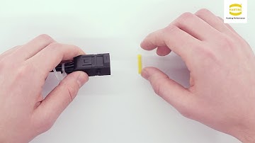 HARTING Han® 1 A Coloured Coding Element - Assembly instruction