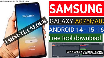samsung a07 (sm-a075f) frp bypass free tool 2025 android 14/15/16 working 100%
