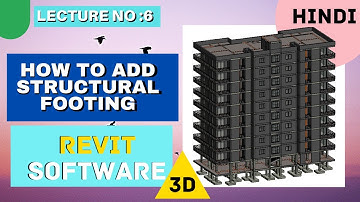 How to create Footing and PCC using Revit (Lec 6) in hindi