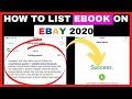 How To List Ebook On Ebay 2020  International [Make Money Online]