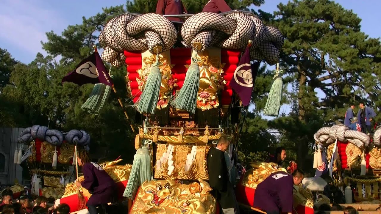 11 観音寺ちょうさ祭り 坂本 南 上市太鼓台 Youtube