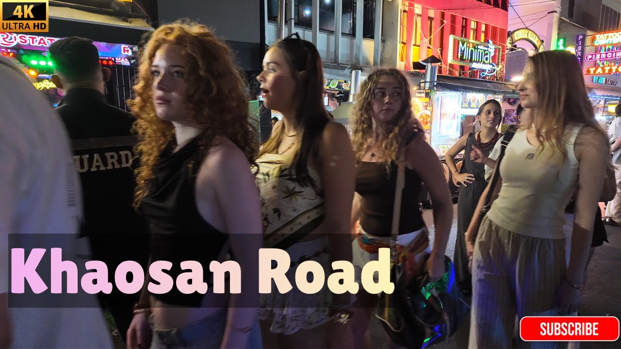 Khaosan Road Nightlife 2026 | Bangkok Party Street
