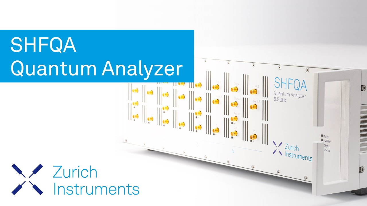 SHFQA+ 8.5GHz量子アナライザ | Zurich Instruments