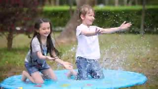 Kids Sprinkler Pad Mat Children Summer Outdoor Water Splash Play Mat