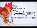 Thanksgiving sermon done by preacher Eric Proctor