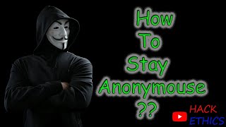Hindi | How to be Anonymous for Hacking In Kali Linux 2020 By Hack Ethics