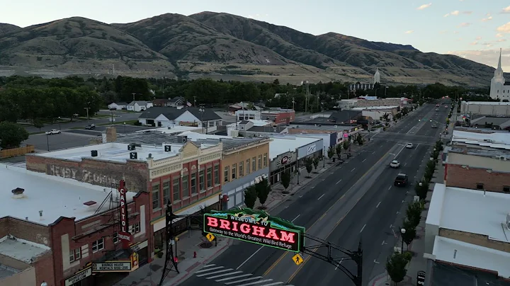 Motorcycle stop in Brigham City, Utah