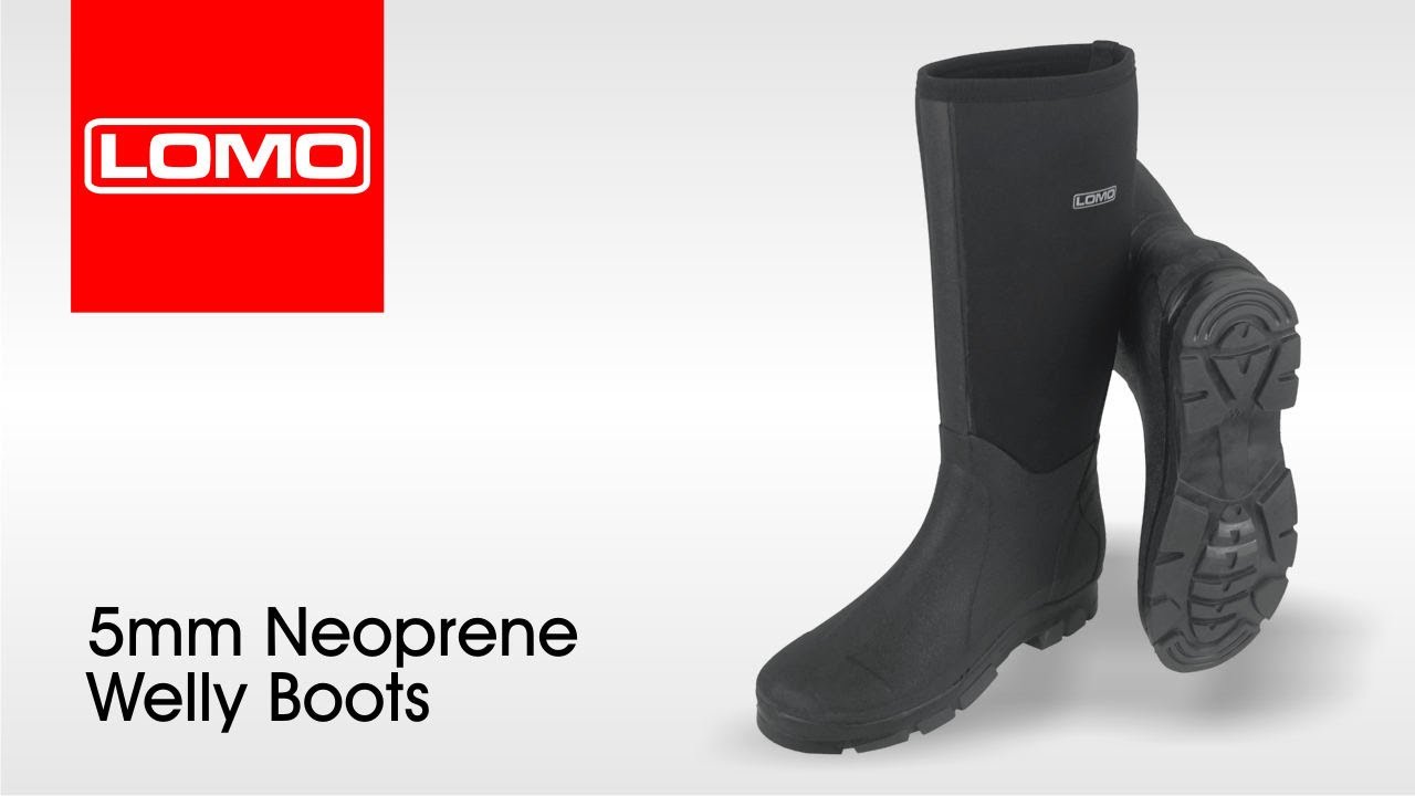 Lomo 5mm Neoprene Welly Boots - YouTube