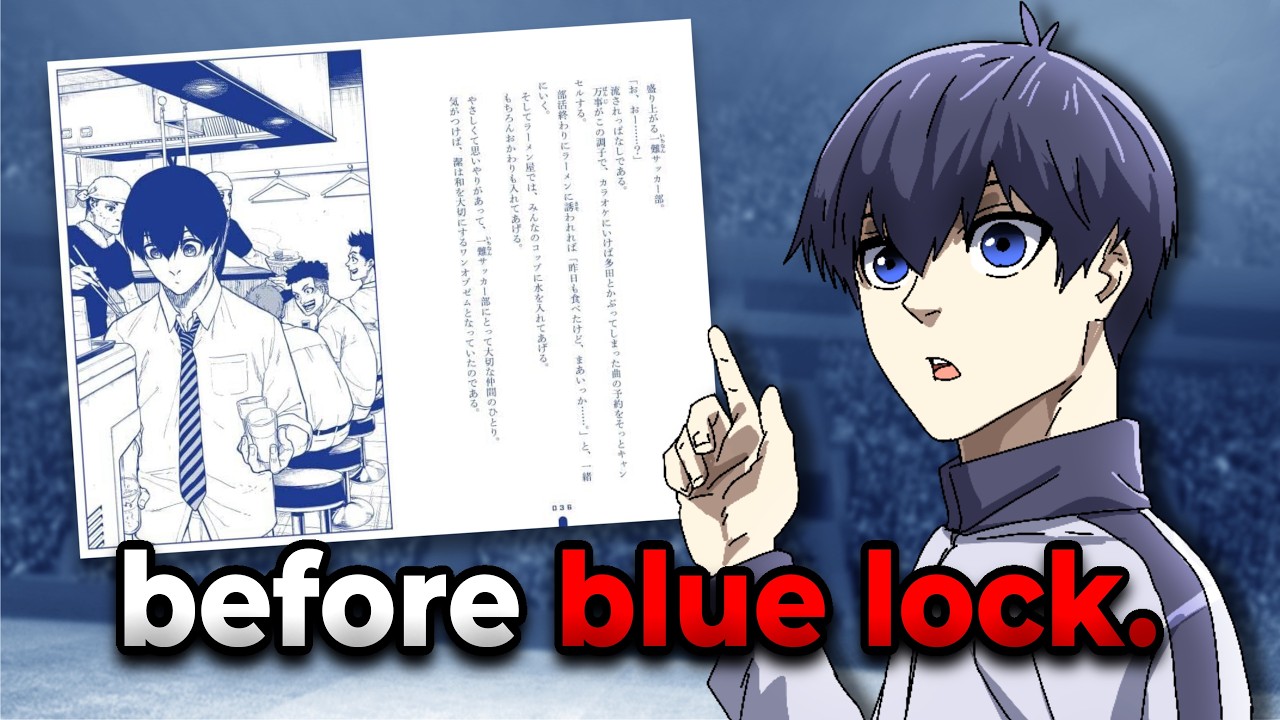 The STORY of YOICHI ISAGI... Before BLUE LOCK | Blue Lock Light Novel