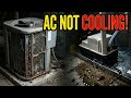 Air Conditioner Not Cooling - Leaking Water in Pan #hvac #troubleshooting