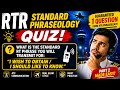 🚨 RTR PART 2 STANDARD PHRASEOLOGY QUIZ 🚨FAQ Question from Standard RT Phraseology! ✈️🎧