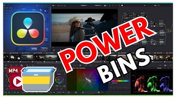 How to Create Power Bins in Davinci Resolve 2025?