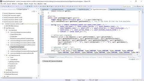 31. Updating an Insurance Agent with the Spring JDBC Template and Struts 2