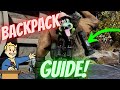 Fallout 76   the full guide on how to obtain both backpacks and their plans  gameplay reivew