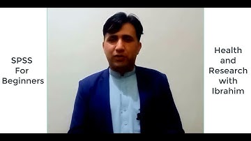 SPSS for beginners. Import Data from Excel, How to define variables, enter and analyze data in SPSS?