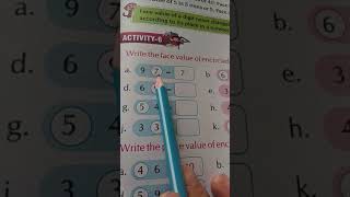 Place value and face value of numbers