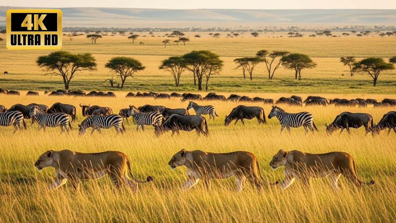 Savage Yet Serene: Africa’s Wildlife in Stunning 4K
