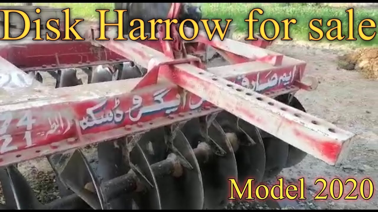 Disk Harrow for sale model 2020 in Pakistan YouTube