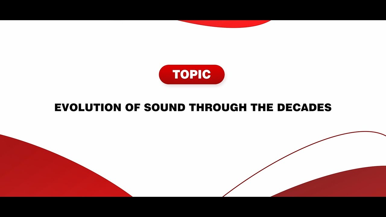 EVOLUTION OF SOUND THROUGH THE DECADES - YouTube
