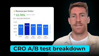 Intelligems A/B Test Breakdown  |  +12% Revenue Per Visitor
