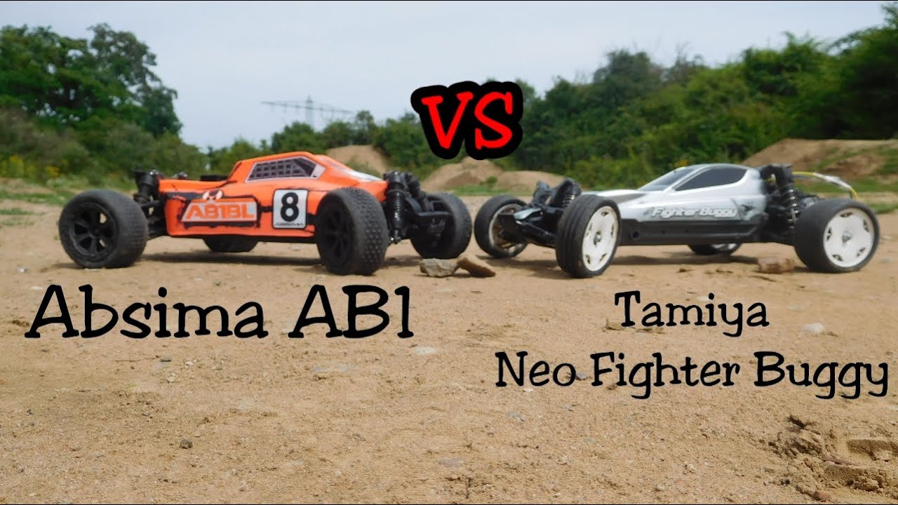 Querlenkerbruch im DirtPark! - Absima AB1 VS Tamiya Neo Fighter Buggy ...