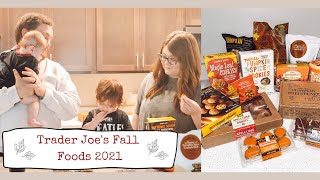 Trader Joes Fall Food Taste Test 2021 With Two Babies!