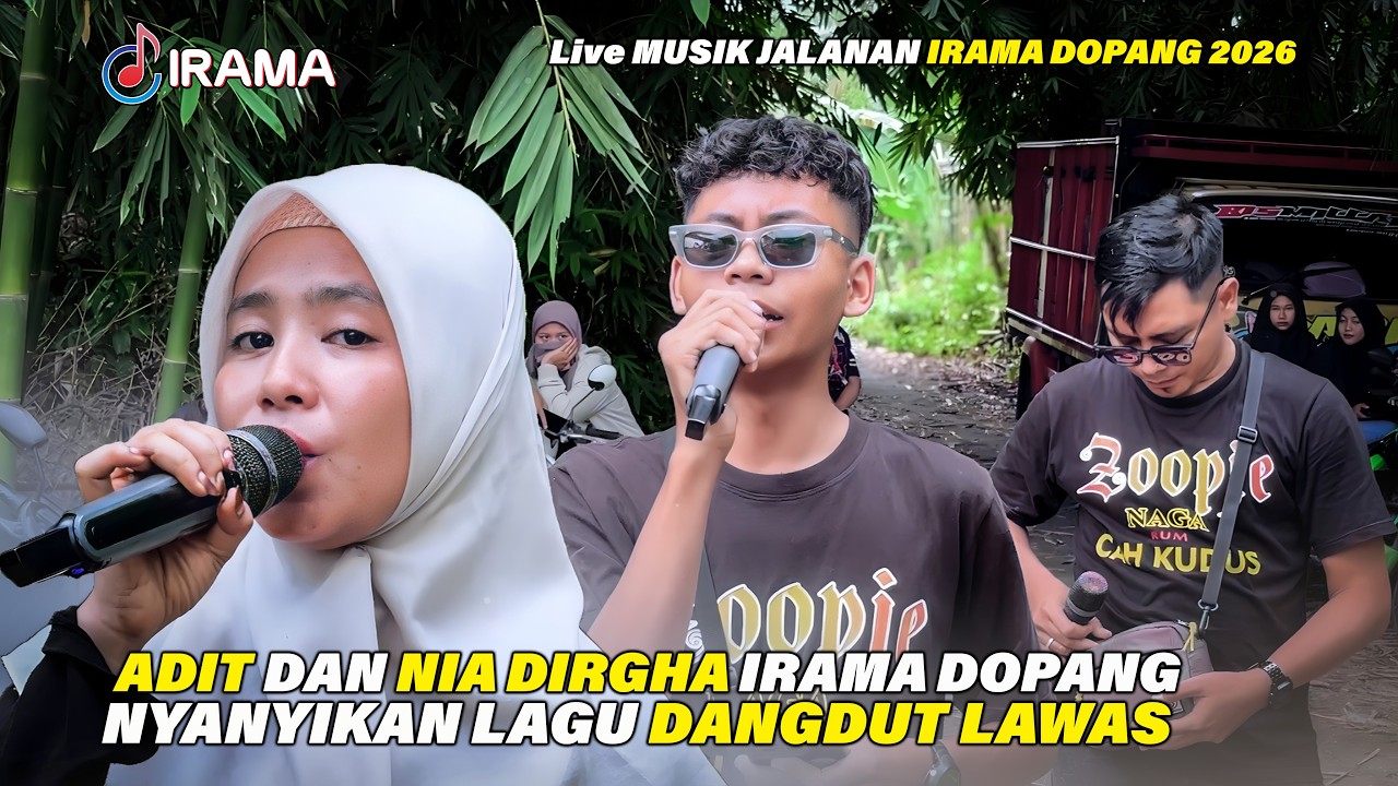 Generasi Penerus Penyanyi Musik Jalanan Irama Dopang Bareng Nia Dirgha Live Terbaru
