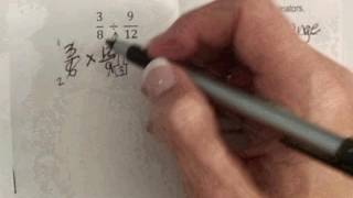 Multiply and Divide Fraction Notes 9 13