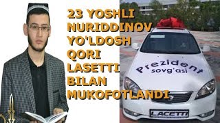 QUR'ON MUSOBAQASI G'OLIBIGA 