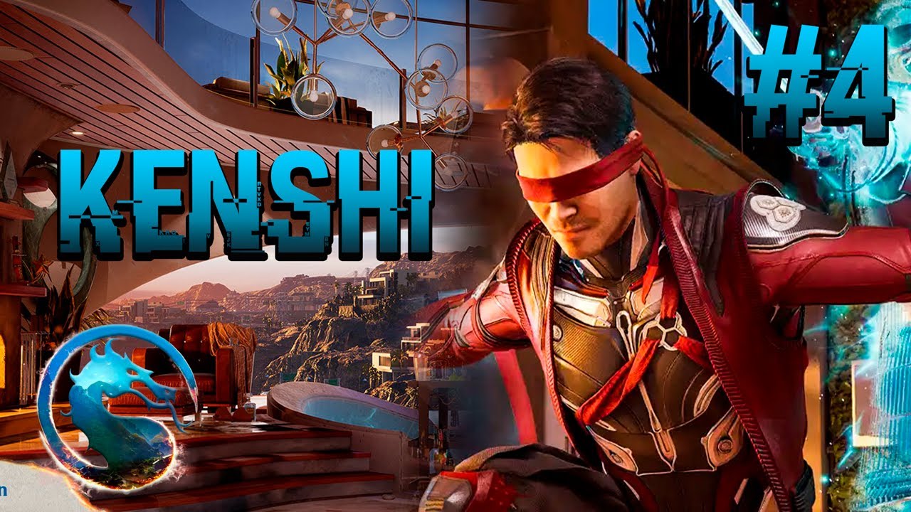 Como o KENSHI ficou CEGO em MORTAL KOMBAT 1 - Gameplay em PT-BR no