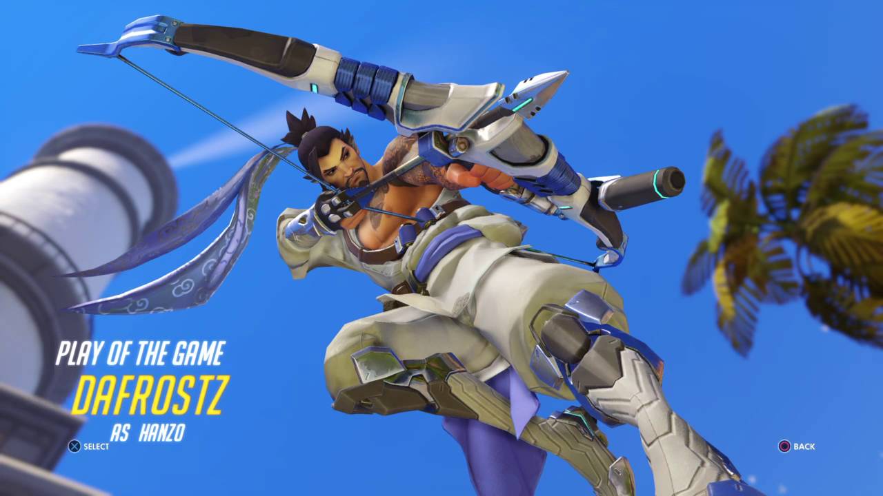 How to aim with hanzo console Overwatch