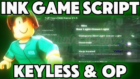 [🦑JUMP ROPE] Ink Game Script - Bypass AntiCheat, Complete Every Game (NO KEY!!)