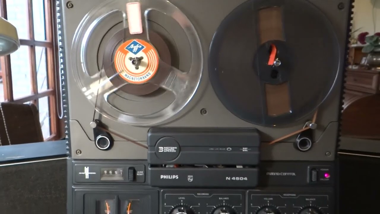 Philips N 4504 Reel to Reel  Test 2