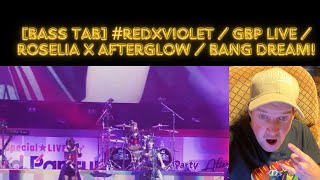The Fam Jay Crew Reacts To [Bass Tab] #RedxViolet / GBP LIVE /Roselia x Afterglow / Bang Dream!