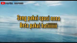 LIRIK LAGU CINTA SENG PAKE SPASI (ft_vickySalamor) #AmbonViral #ambonmanise #katong1gandong #melanes