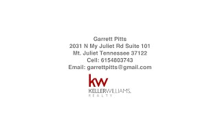 2386 Old Clarksville Pike Ashland City TN 37015 — Garrett Pitts