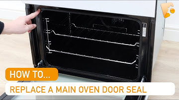 How to Replace a Hotpoint Oven Door Seal (Main Oven)