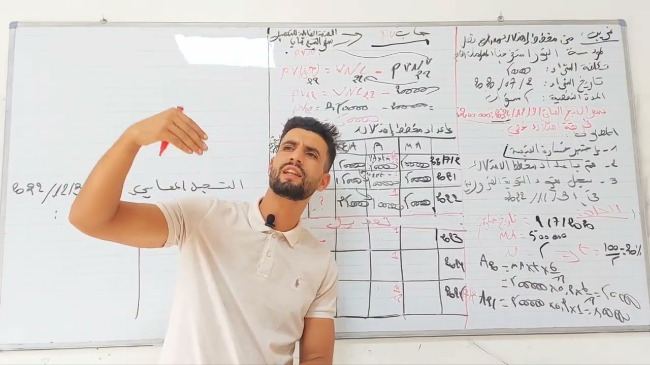 الحصة 14 : درس خسارة القيمة عن التثبيتات القابلة للإهتلاك بحل تمرين رائع مقترح 👌( أولى جامعي + Bac)