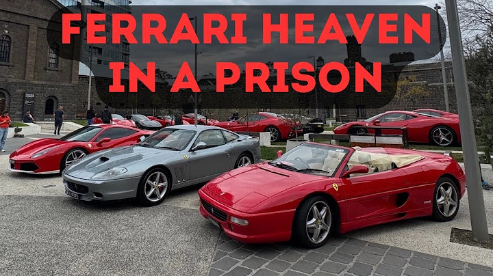 Why Does This Australian Prison Have A Fleet Of Ferrari Cars?