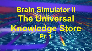 Brain Simulator II: Introducing the Universal Knowledge Store Pt.1