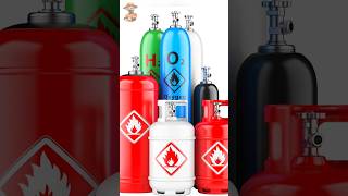 Gas Cylinder Colors Explained ⛽🎨 #GasCylinder #FactDora #Science #LPG #ShortsFeed #AmazingFacts
