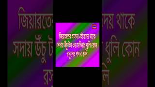 জিয়ারতের বাসনা এই হৃদয় থাকে সদায় উঁচু টন ধন্য মদিনার ধুলি আলিপুর সেলিব্রিটি ২