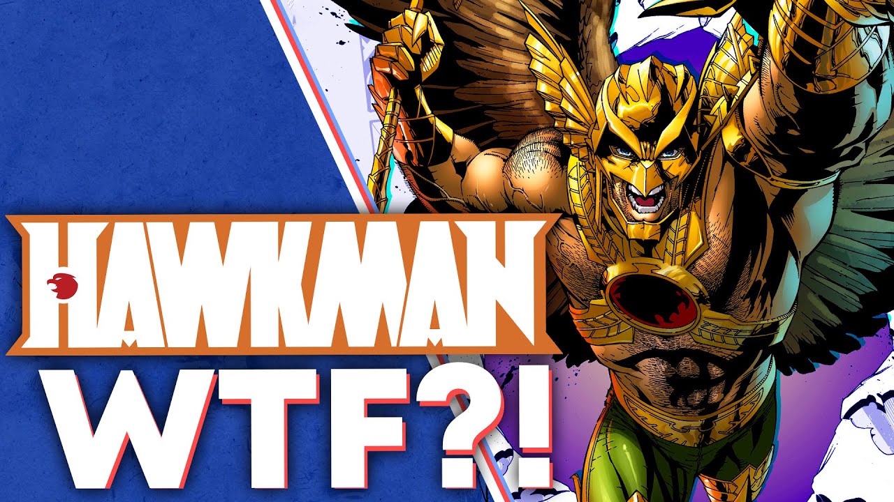 hawkman the craziest dc character ever youtube