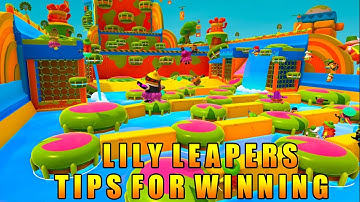 Fall Guys: LILY LEAPERS LIMBO TIPS AND TRICKS! (tips for how to win on the lily leaper map)