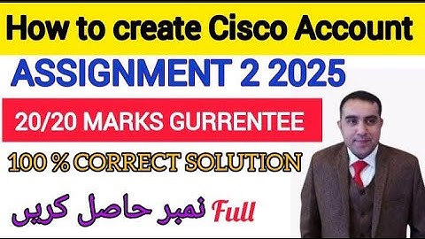 HOW TO CREAT CISCO ACCOUNT AND RESET CISCO PASSWORD // ASSIGNMENT#02  ( CS-201,CS206,CS610)