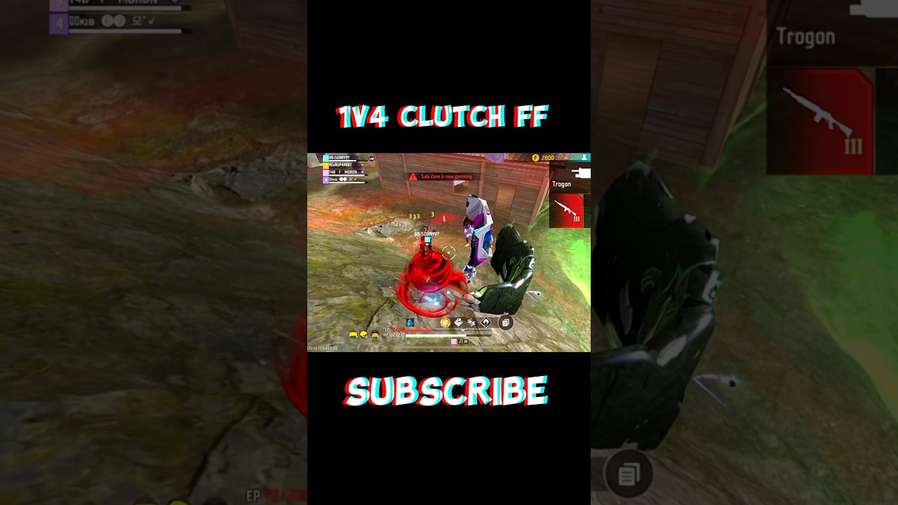 1v4 clutch in GrandMaster pro Lobby. 