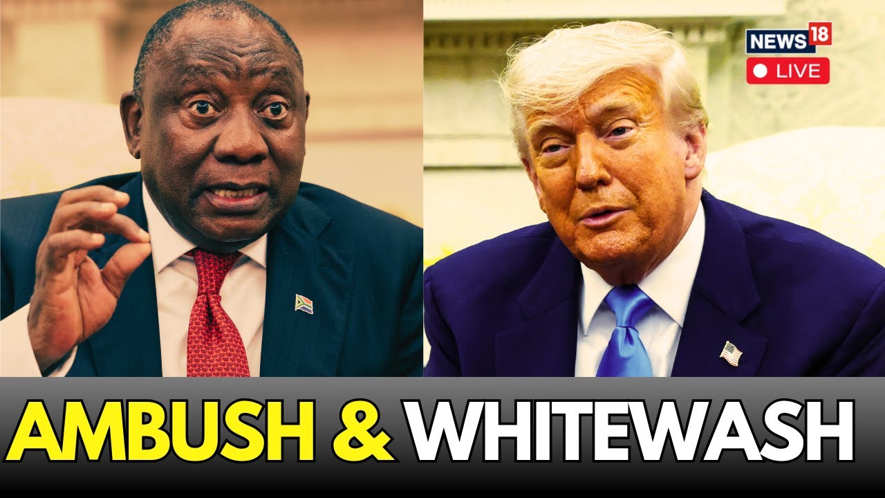 South Africa's Ramaphosa Debunks U.S President Trump’s White Genocide Myth in Oval Office | N18