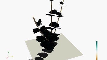 Shadow simulation by Paraview using OSPRAY