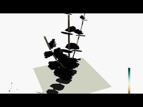 Shadow simulation by Paraview using OSPRAY