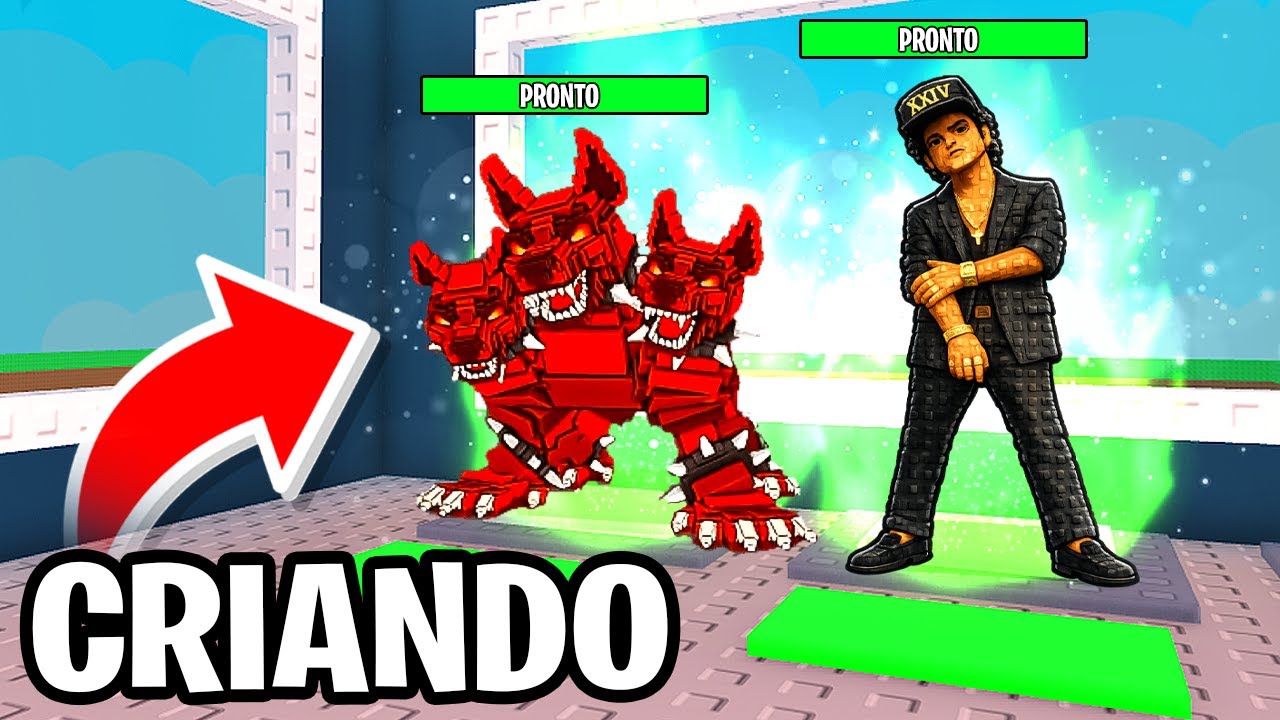 CRIANDO O BRAINROT MAS SECRETO 000,001% DO ROUBE UM BRAINROT NO ROBLOX